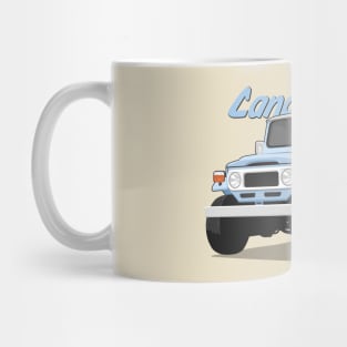 Land cruiser fj40 hardtop off road aqua Mug